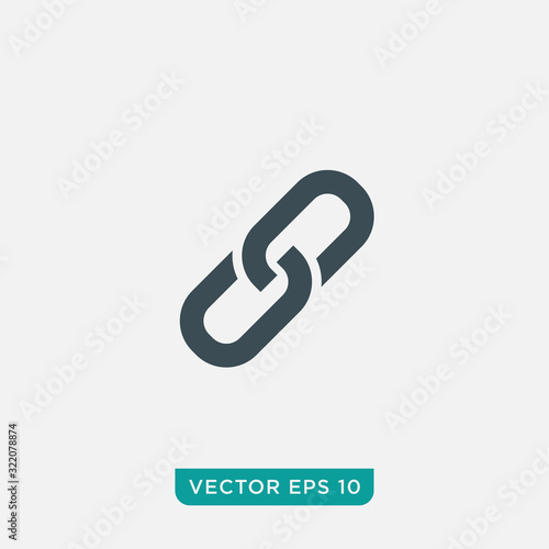 Link Icon Design, Vector EPS10