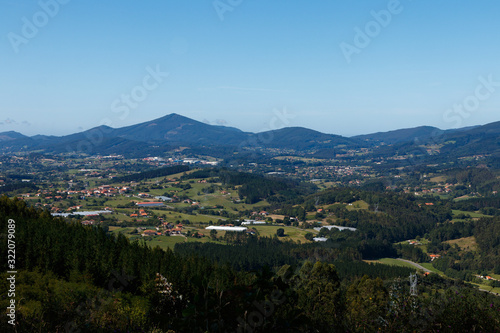 view of a valley in the basque country © larrui