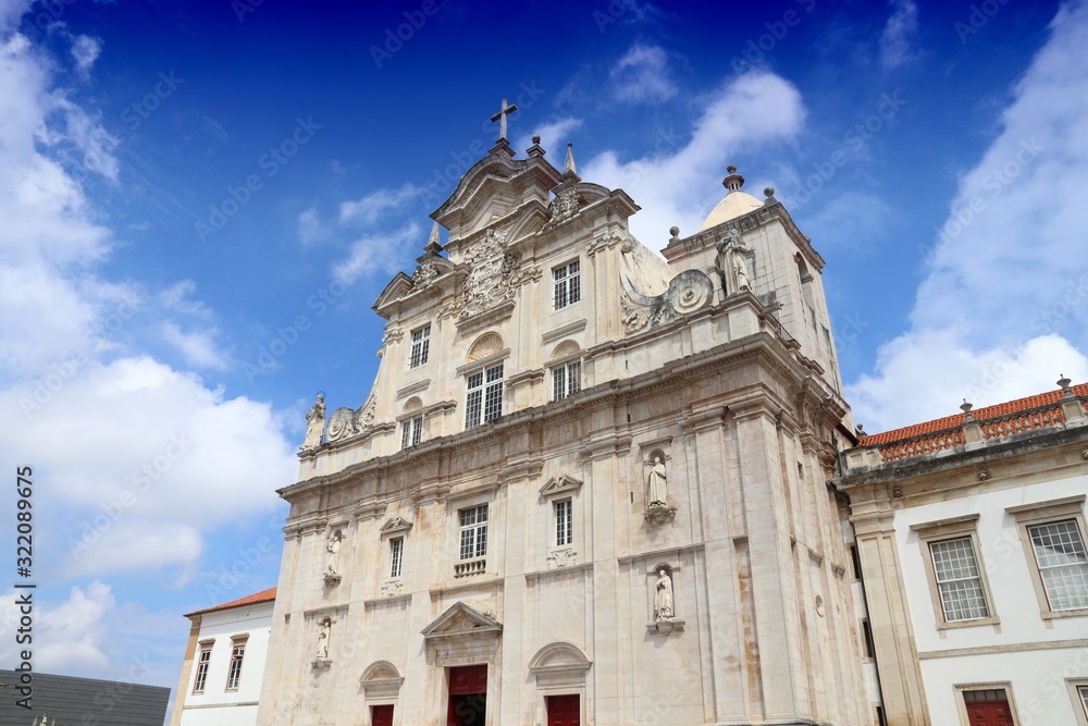 Cathedral in Coimbra Portugal