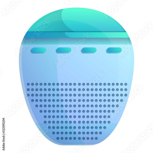 Air humidifier icon. Cartoon of air humidifier vector icon for web design isolated on white background