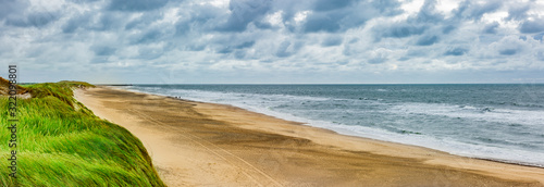 Sandstrand  und Dünenlandschaft von Thorsminde, Dänemark