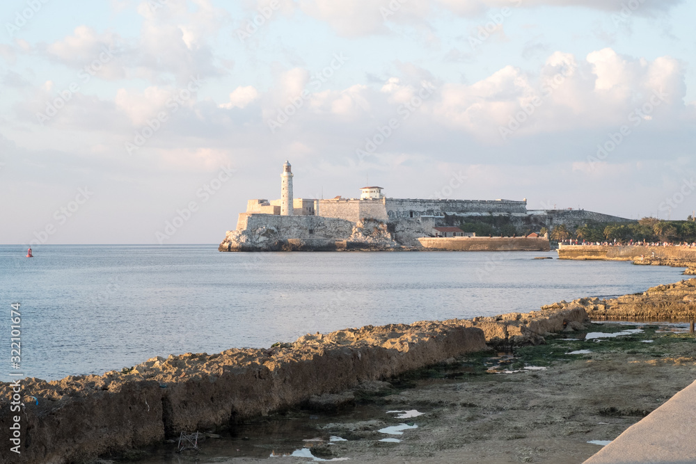 Castillo De Los Tres Reyes Del Morro, El Malecón, Old Havana, Cuba Castillo De Los Tres Reyes Del Morro, El Malecón, Old Havana, Cuba