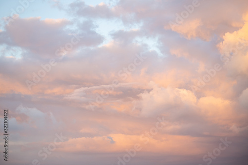 Beautiful cloudy sky