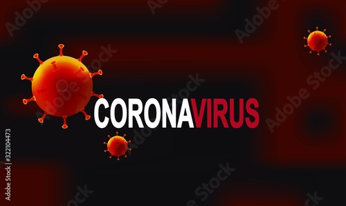 China battles Coronavirus outbreak. Coronavirus 2019-nC0V Outbreak. Pandemic medical health risk, immunology, virology, epidemiology concept.