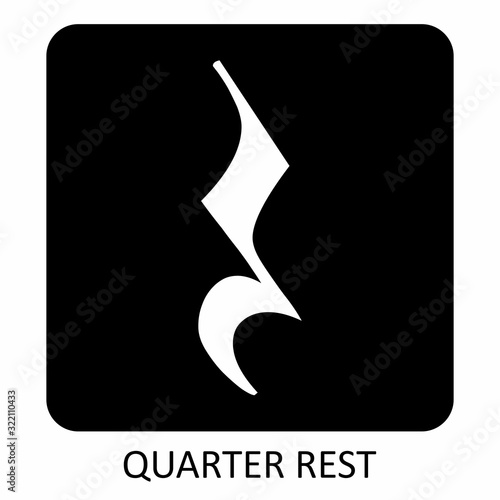 A Melody pause icon illustration on dark background