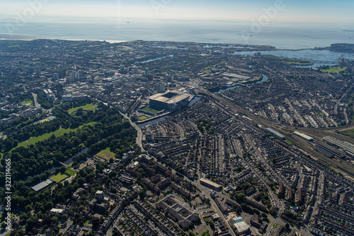 Aerial views of Cardiff City Centre
 photo