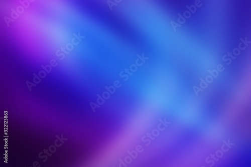 Abstract gradient background. Ultraviolet glow on a dark abstract background. Empty wallpaper template