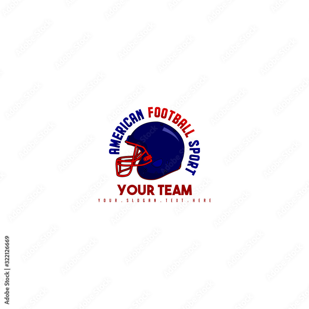 American Football Logo design American Football Logo design