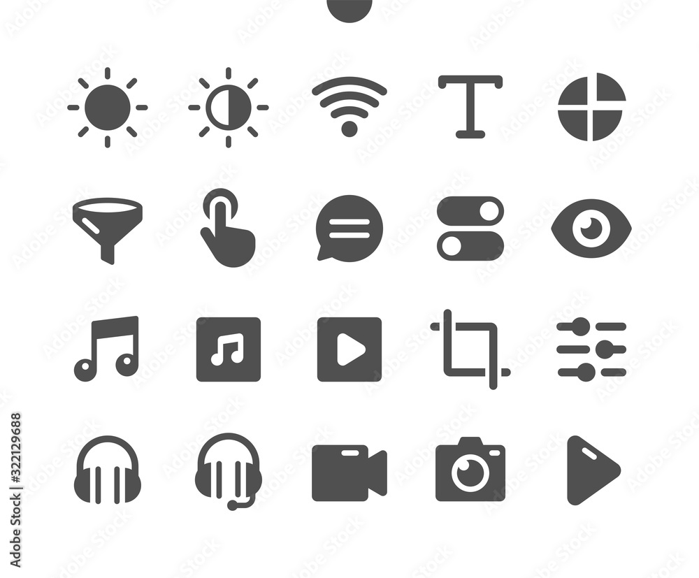 Settings v5 UI Pixel Perfect Well-crafted Vector Solid Icons 48x48 Ready for 24x24 Grid for Web Graphics and Apps. Simple Minimal Pictogram Settings v5 UI Pixel Perfect Well-crafted Vector Solid Icons 48x48 Ready for 24x24 Grid for Web Graphics and Apps. Simple Minimal Pictogram