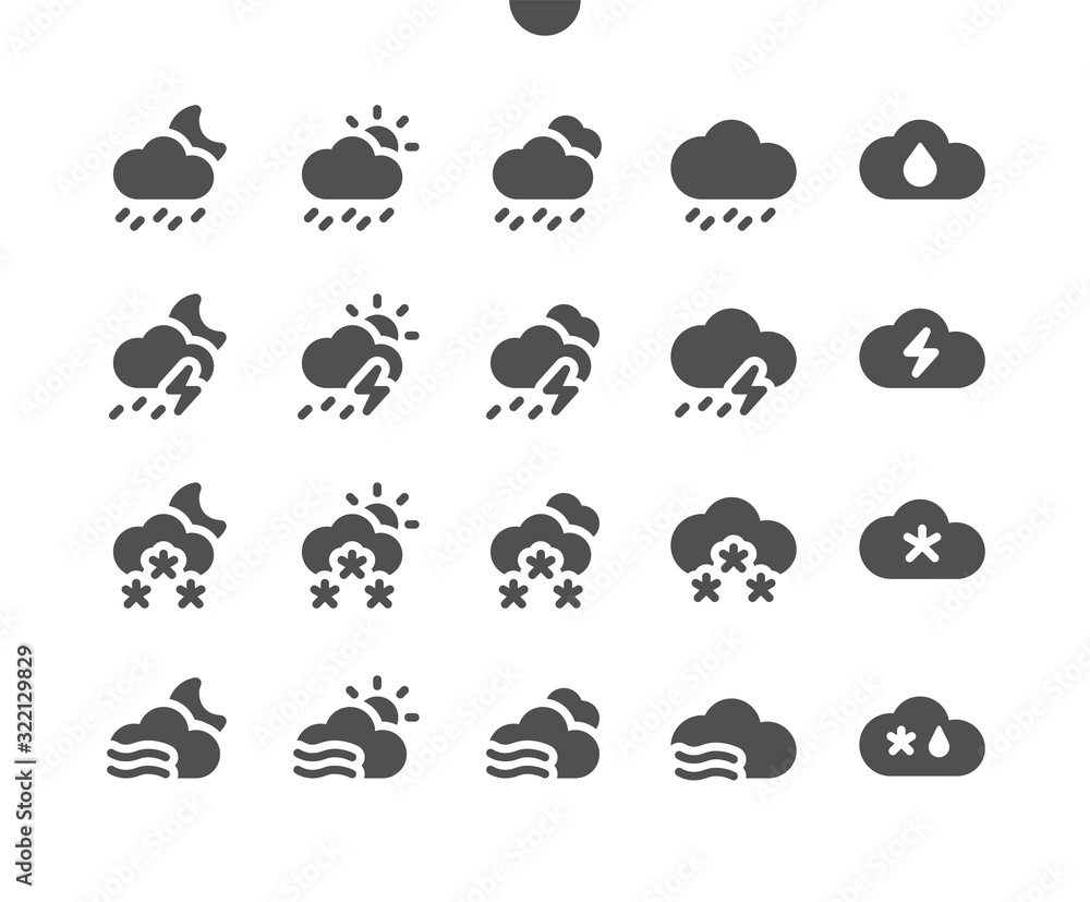 Weather v3 UI Pixel Perfect Well-crafted Vector Solid Icons 48x48 Ready for 24x24 Grid for Web Graphics and Apps. Simple Minimal Pictogram Weather v3 UI Pixel Perfect Well-crafted Vector Solid Icons 48x48 Ready for 24x24 Grid for Web Graphics and Apps. Simple Minimal Pictogram