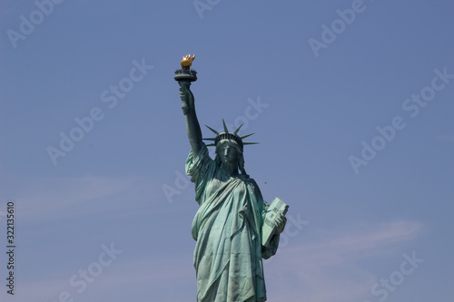 Close up of the statue of liberty, New York City © Dmitriy