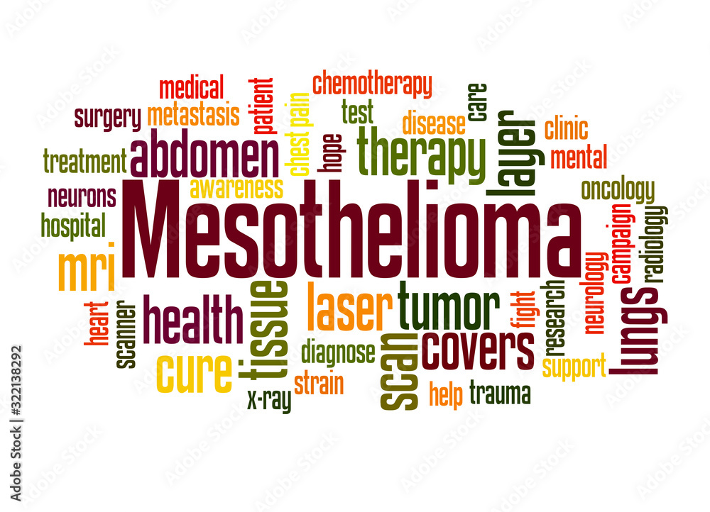 Mesothelioma word cloud concept 2 Mesothelioma word cloud concept 2
