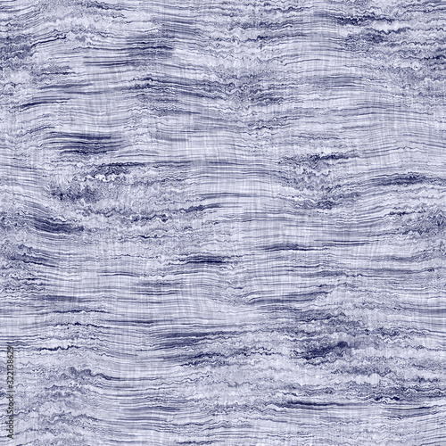 Quadro su tela Indigo blue woven boro cotton dyed effect texture background
