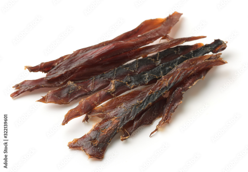 Obraz premium Dried salted tuna meat