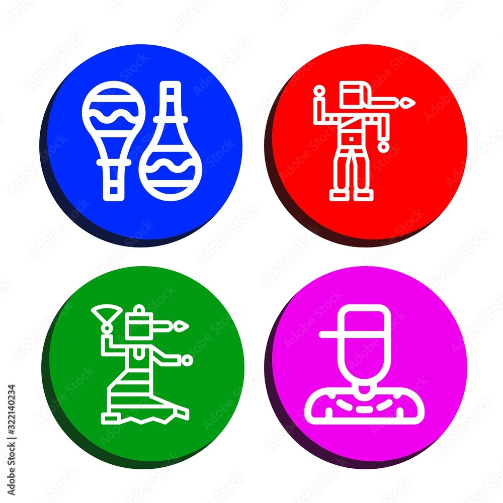 dance icon set dance icon set