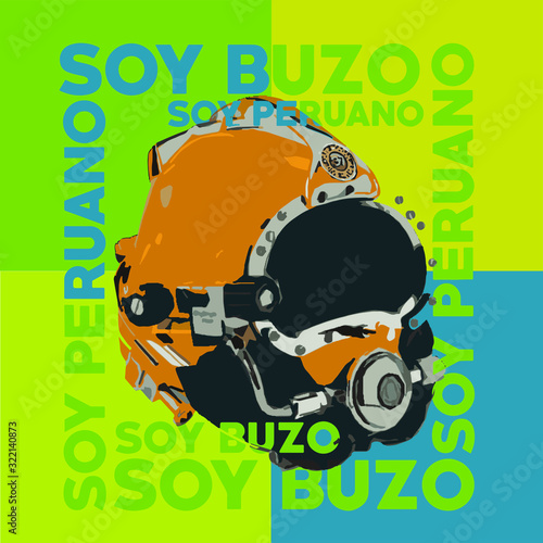 Escafandra buceo