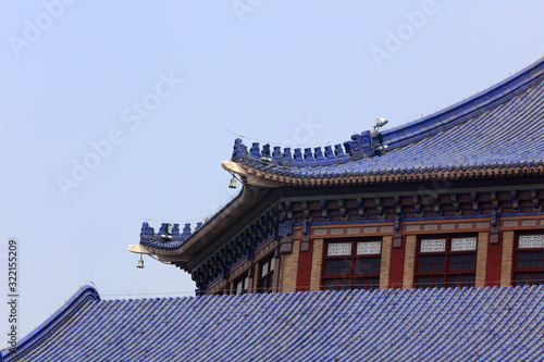 Scenery of Zhongshan Memorial Hall in Guangzhou, Guangdong Province, China