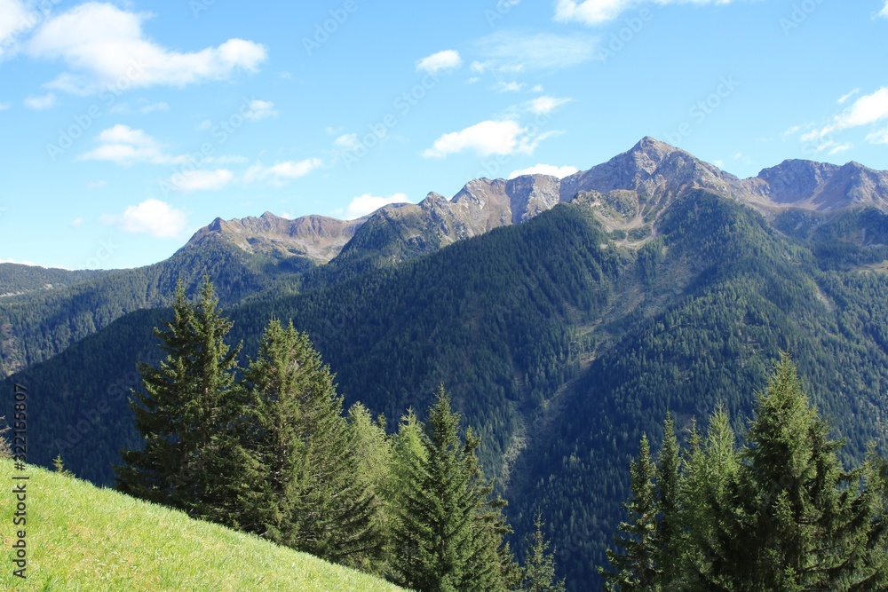 Fototapeta premium Bergblick