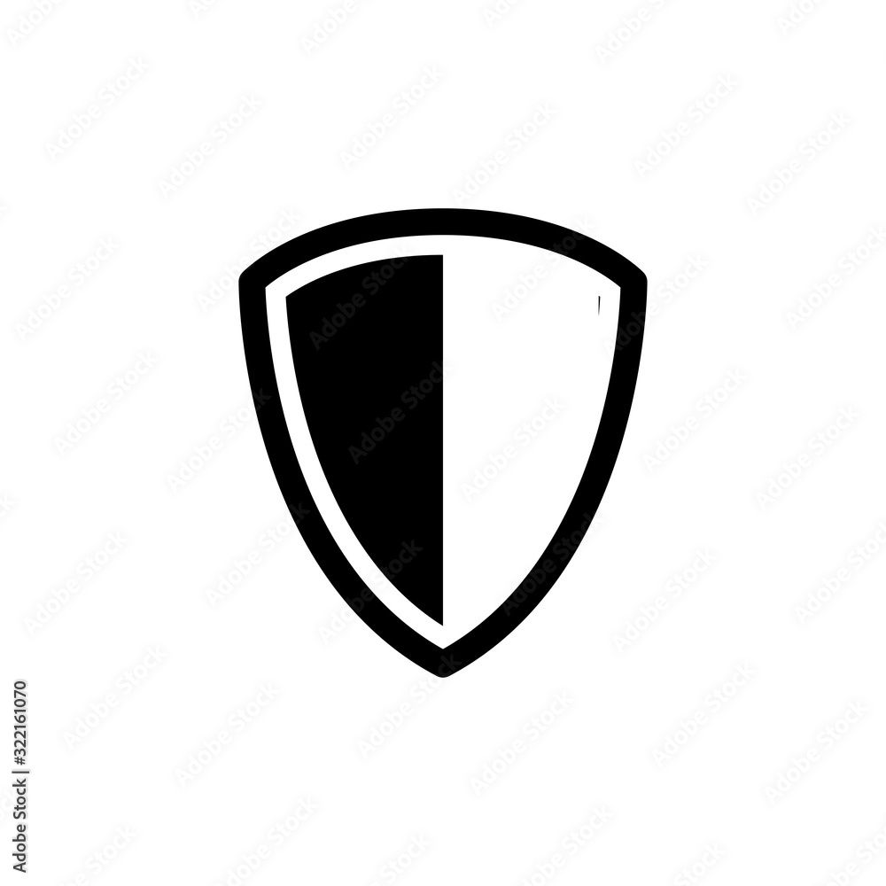 shield icon design vector logo template EPS 10 shield icon design vector logo template EPS 10