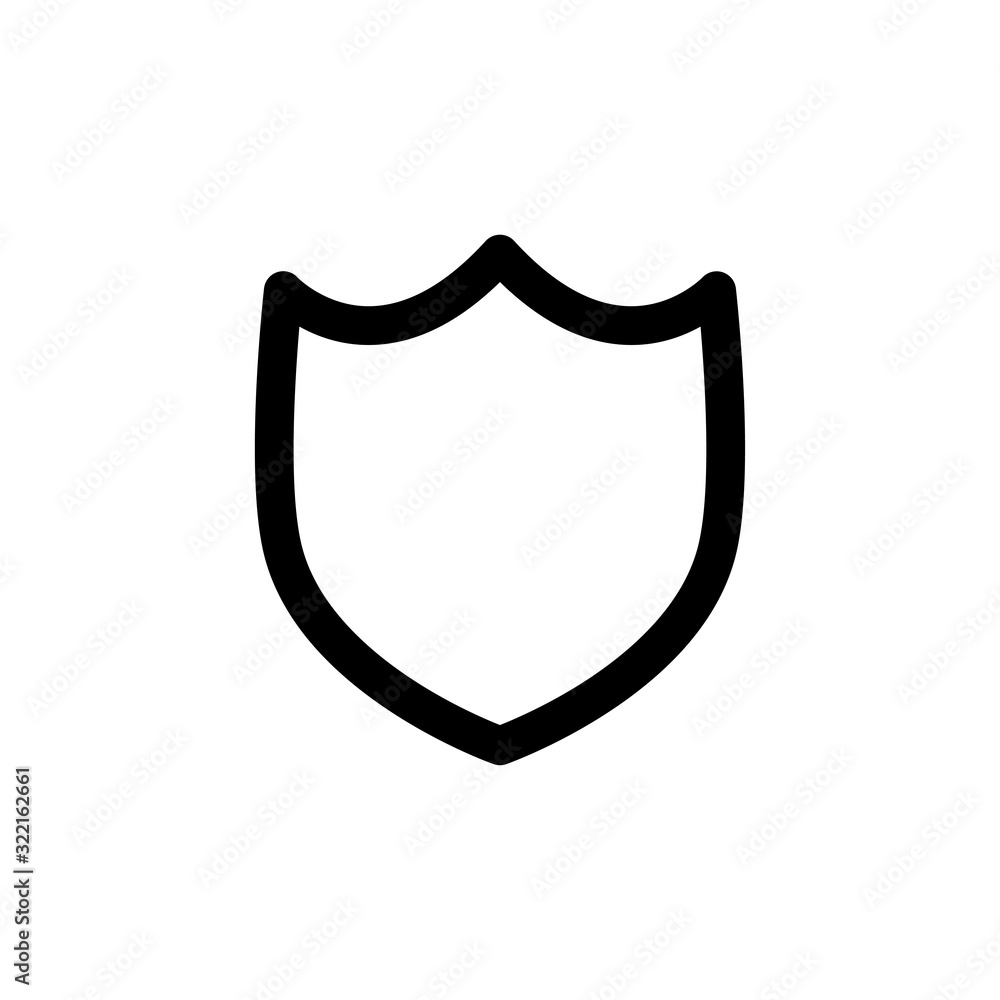 shield icon design vector logo template EPS 10 shield icon design vector logo template EPS 10