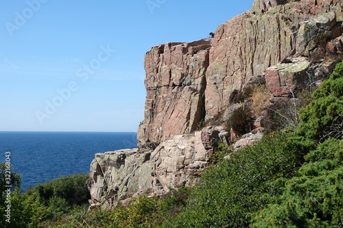 Küste am Kullaberg in Schweden