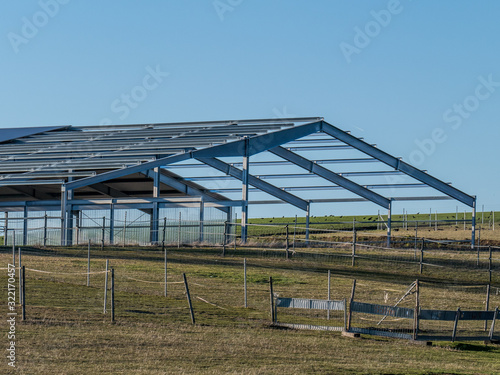 Neubau einer landwirtschaftlichen Lagerhalle