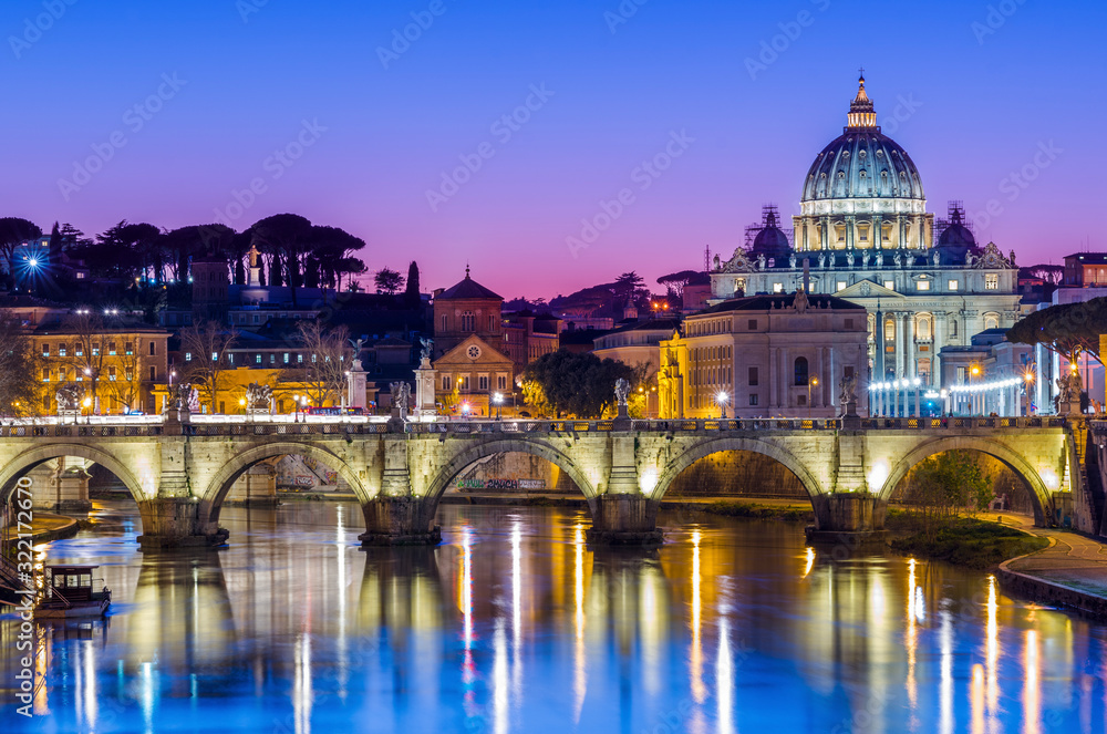St Peter's Cathedral and Vatican city