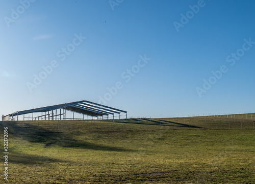 Neubau einer landwirtschaftlichen Lagerhalle © focus finder