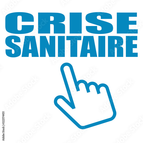 Logo crise sanitaire.