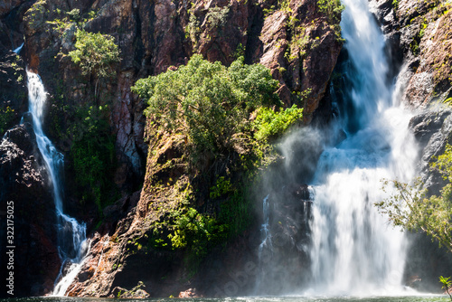 Wangi Falls during wet season  Litchfield National Park  Australia.