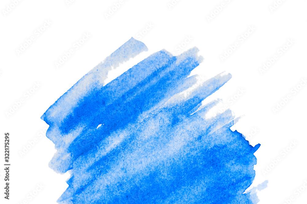 Classic blue watercolor background with copy space. Classic blue watercolor background with copy space.