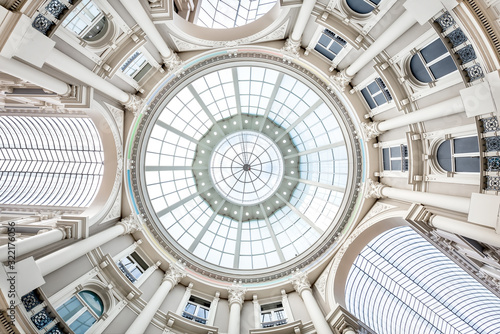 Bottom view of the Passage in The Hague