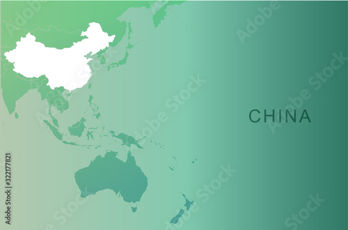 china map. background vecto...