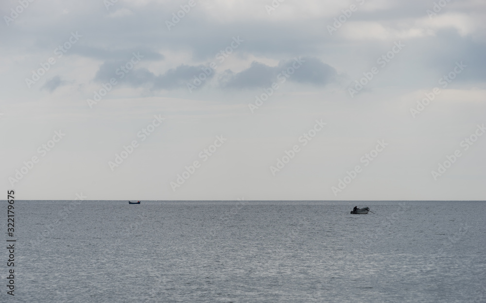 Fischerboote im Schwarzen Meer