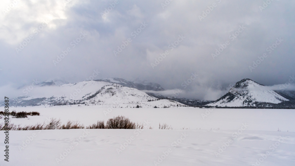 Grand Teton Snow