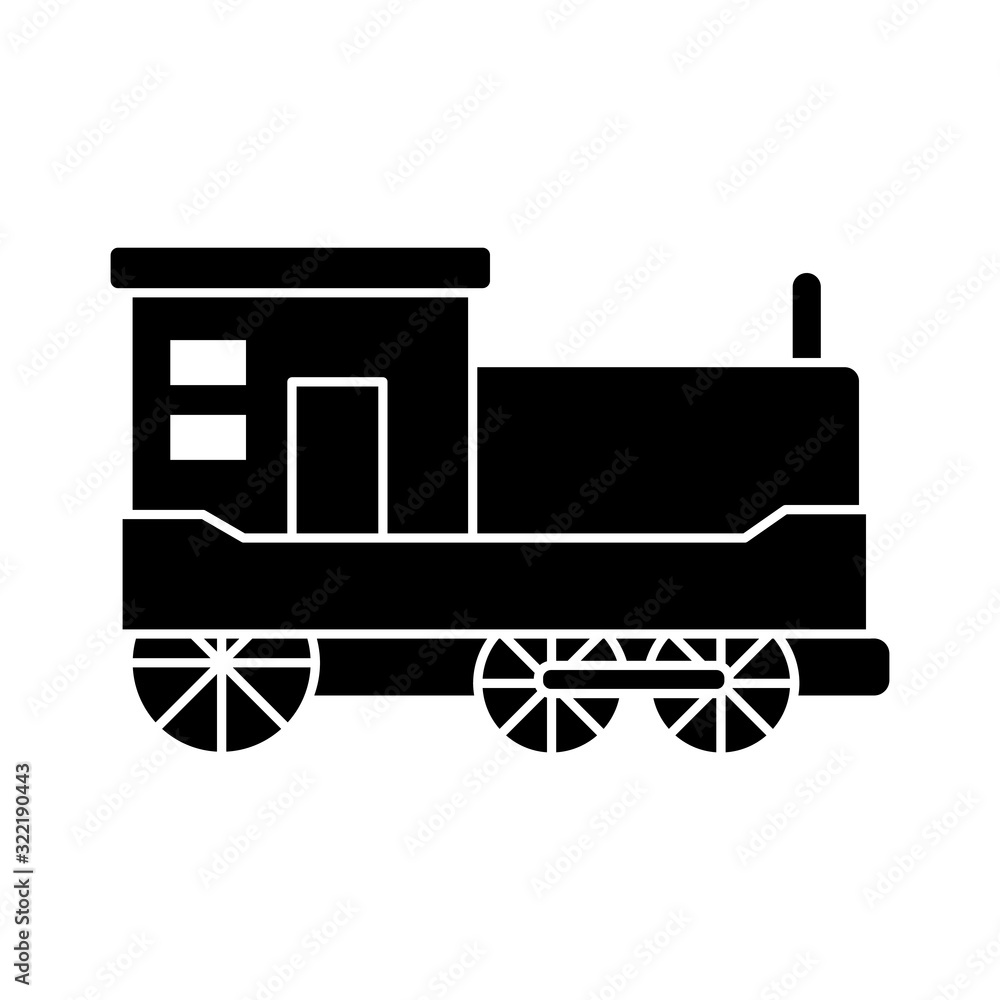 Steam locomotive icon. Simple vector of train transport icons for ui and ux, website or mobile application Steam locomotive icon. Simple vector of train transport icons for ui and ux, website or mobile application