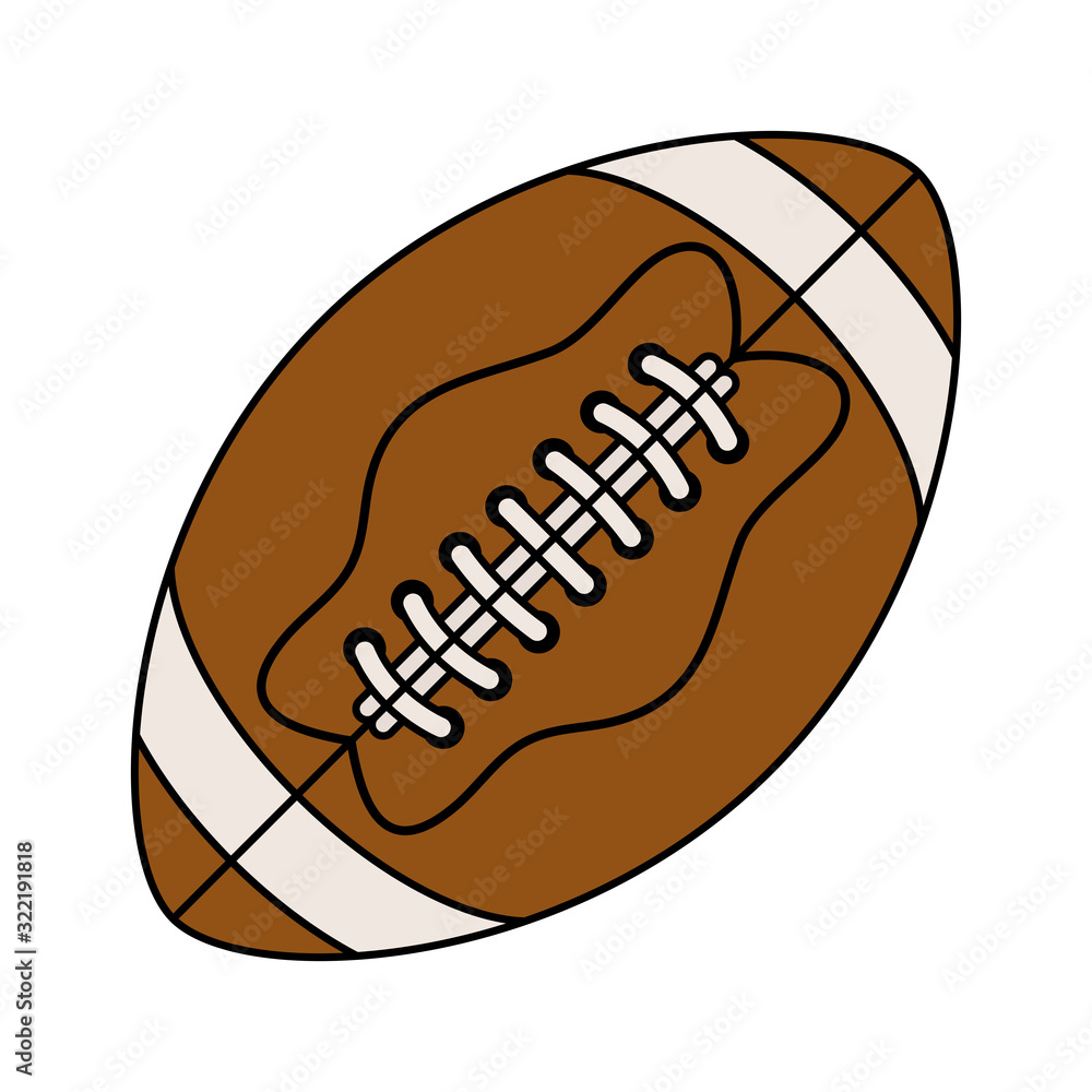 american football sport balloon icon american football sport balloon icon