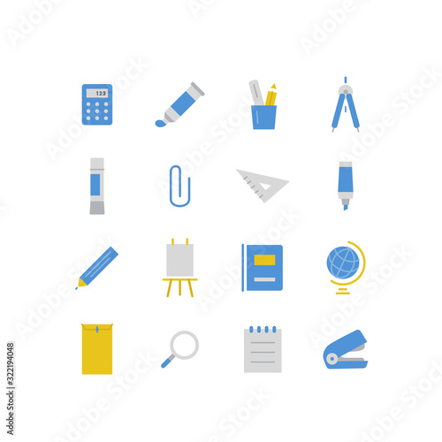 STATIONARY ICON SET