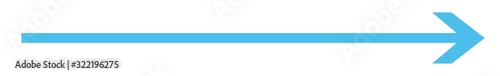 Arrow Long Icon Blue | Arrows | Infographic Illustration | Direction Symbol | Pointer Logo | Up Sign | Isolated | Variations