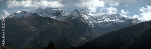 Peaks of the Pizol and neighbours, Swiss Alps © elliottcb