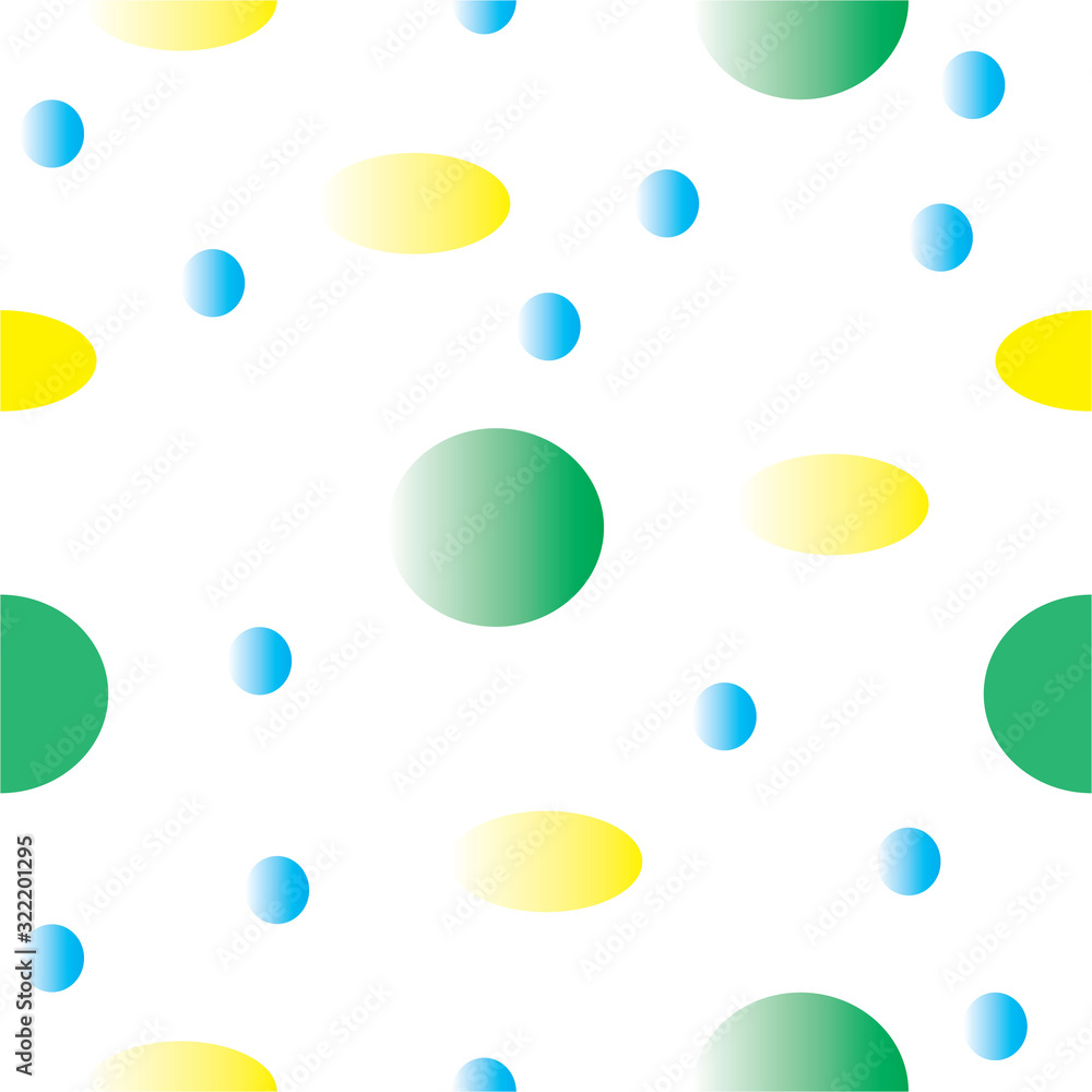 seamless geometric pattern with circles and ovals for fabric and Wallpaper gradient seamless geometric pattern with circles and ovals for fabric and Wallpaper gradient