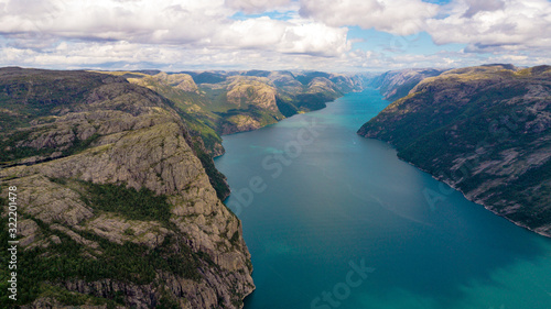 Wallpaper Mural Fjord am Preikestolen Torontodigital.ca