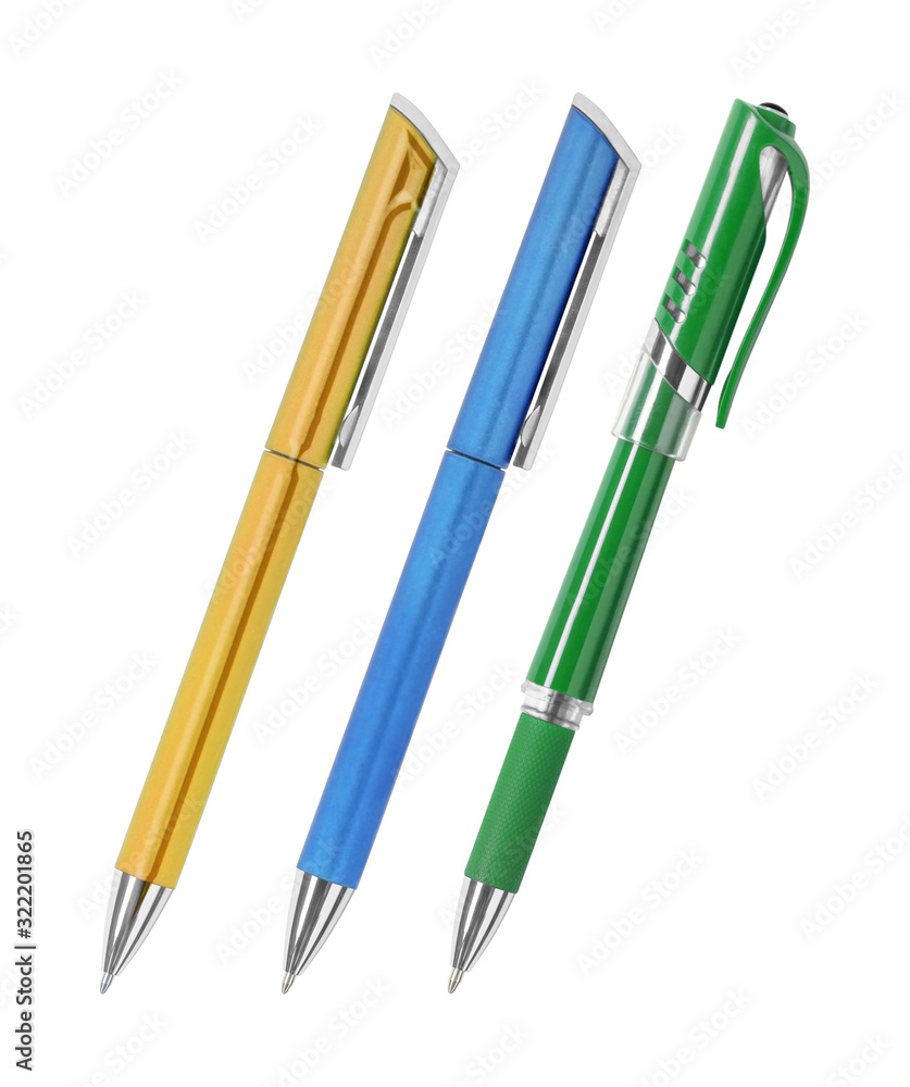 Fototapeta premium pen isolated on white background