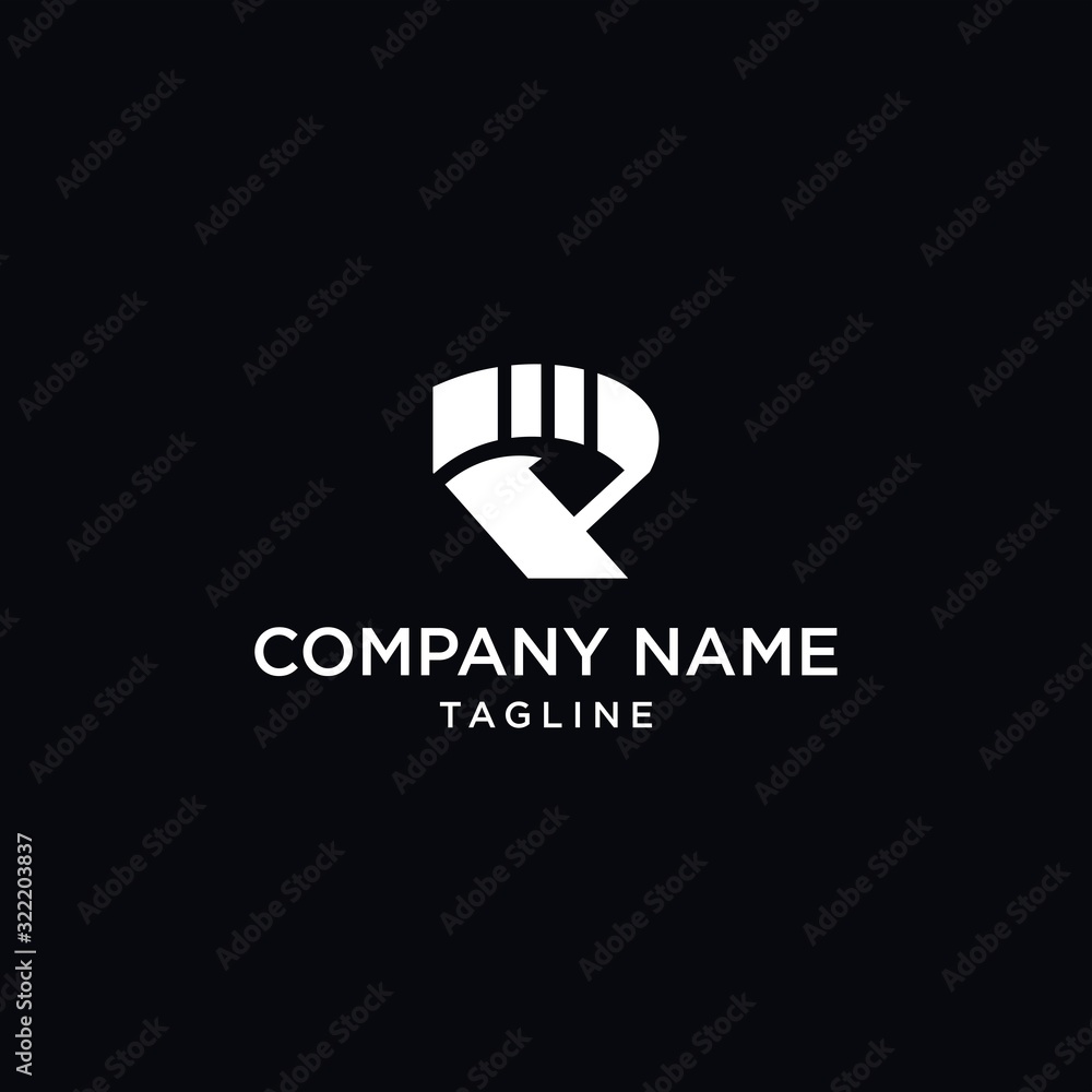 letter logo P monogram design vector is perfect for initial business and personal logo letter logo P monogram design vector is perfect for initial business and personal logo