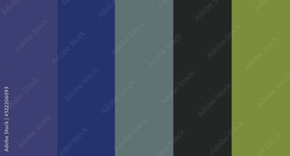 colour palette vector illustration set colour palette vector illustration set