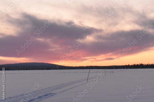 Sky in Lapland