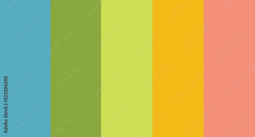colour palette vector illustration set colour palette vector illustration set