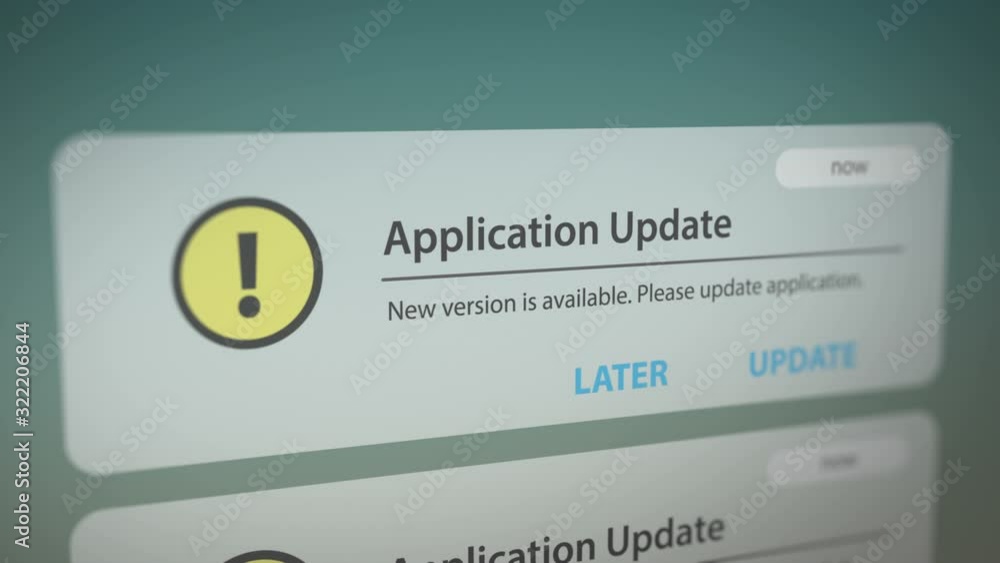 Application Update Notification on Smart Phone. Seamless Loops. All data on the Footage are Fictional, Created Especially for This Concept Application Update Notification on Smart Phone. Seamless Loops. All data on the Footage are Fictional, Created Especially for This Concept