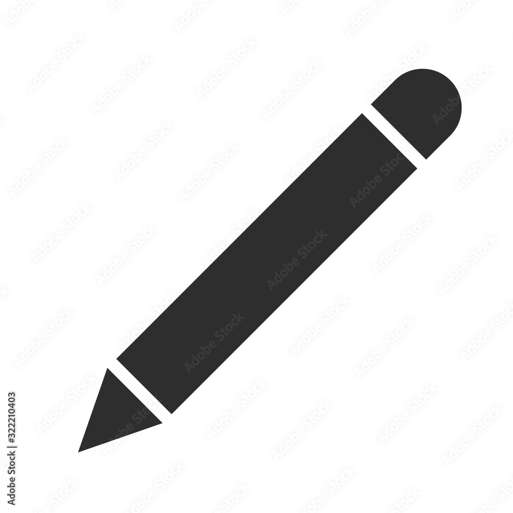 Pen icon line symbol. Premium quality isolated writing element in trendy style. Pen icon line symbol. Premium quality isolated writing element in trendy style.