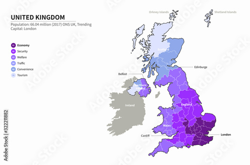 england map. graphic vector of united kingdom map. uk map. europe country map